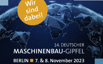 14. Deutscher Maschinenbau-Gipfel, Berlin from 07 – 08 November 2023
